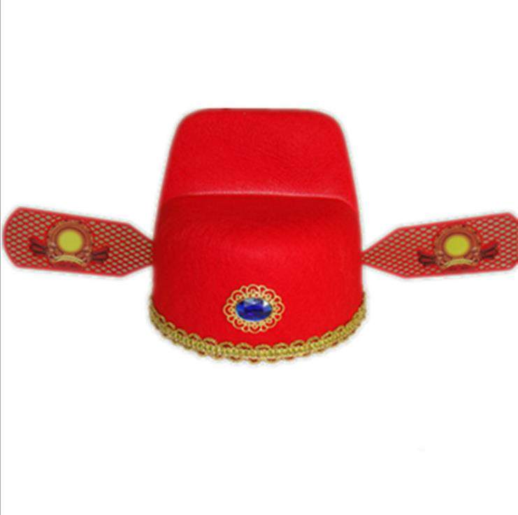 包邮批发景区热卖县官状元新郎帽子帽子