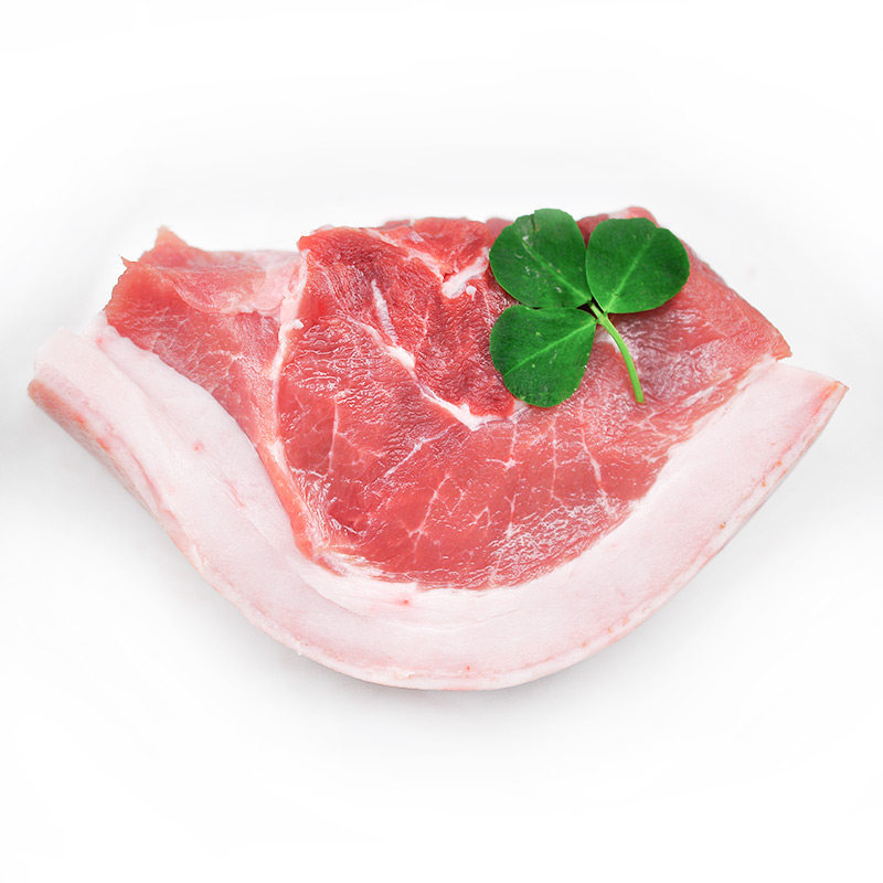 香格里拉深山放散养藏香猪肉白切肉农家新鲜黑毛猪肉土猪腿肉500g