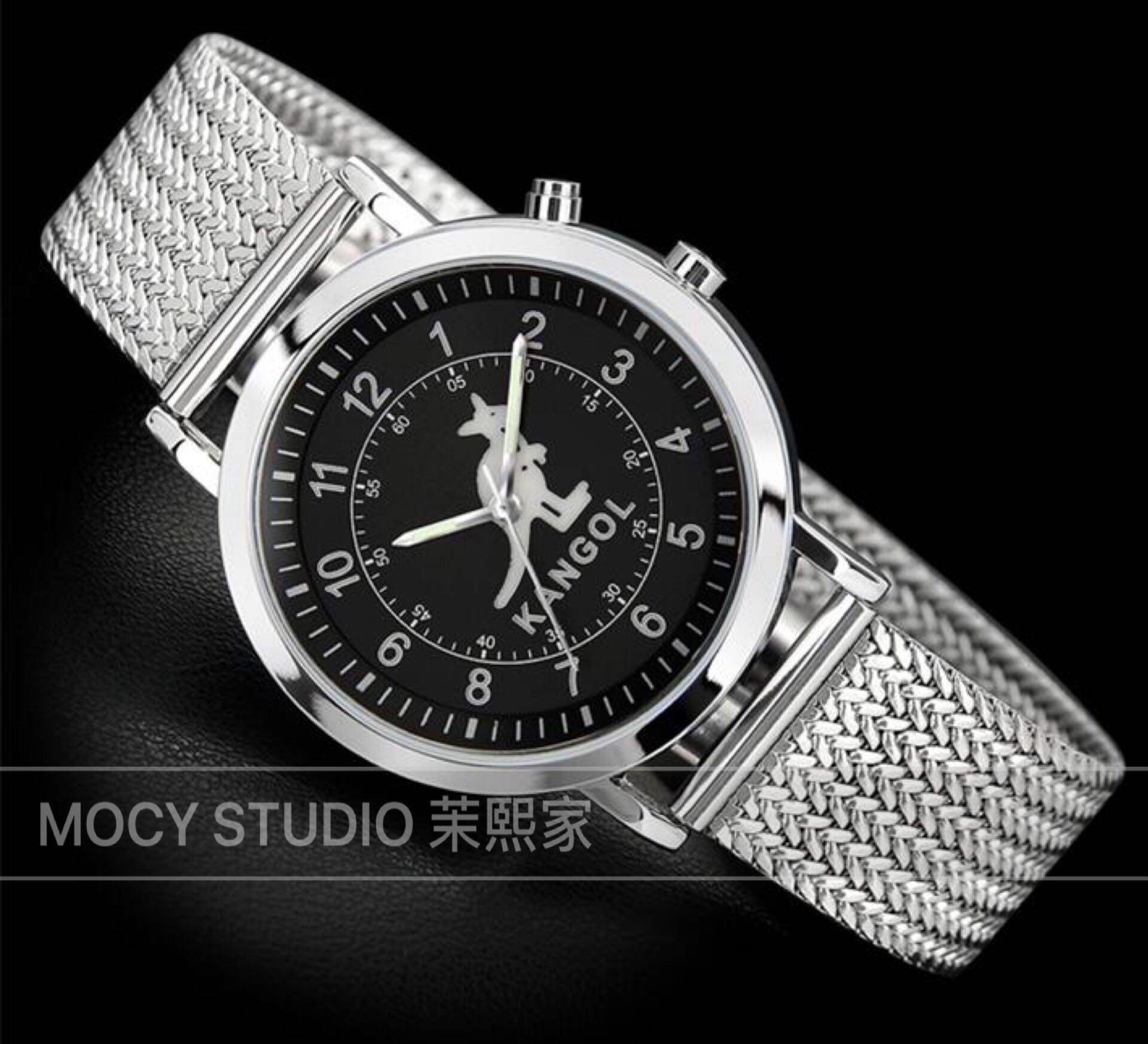 mocy韩国kangol袋鼠夜视手表现货日韩腕表