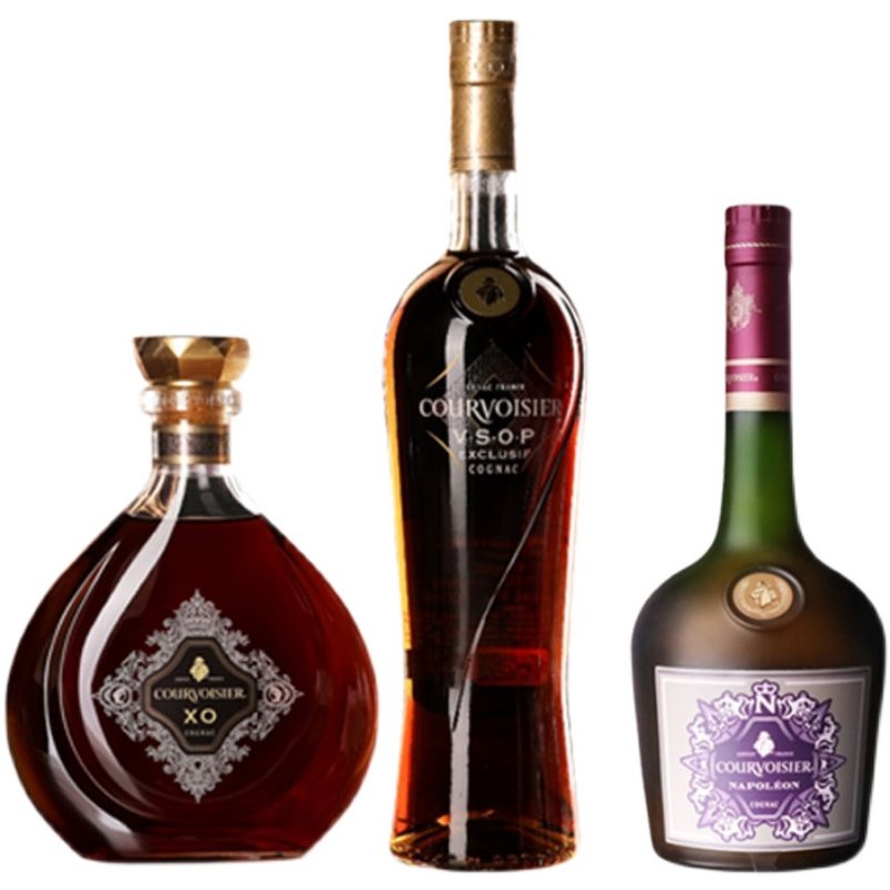 古德德比法国华诗干邑白兰地拿破仑courvoisier挚选xo白兰地