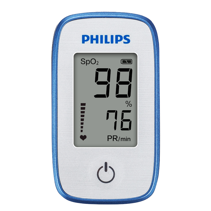 飞利浦脉搏血氧仪指夹式医用用血饱和度手指心率血氧仪
