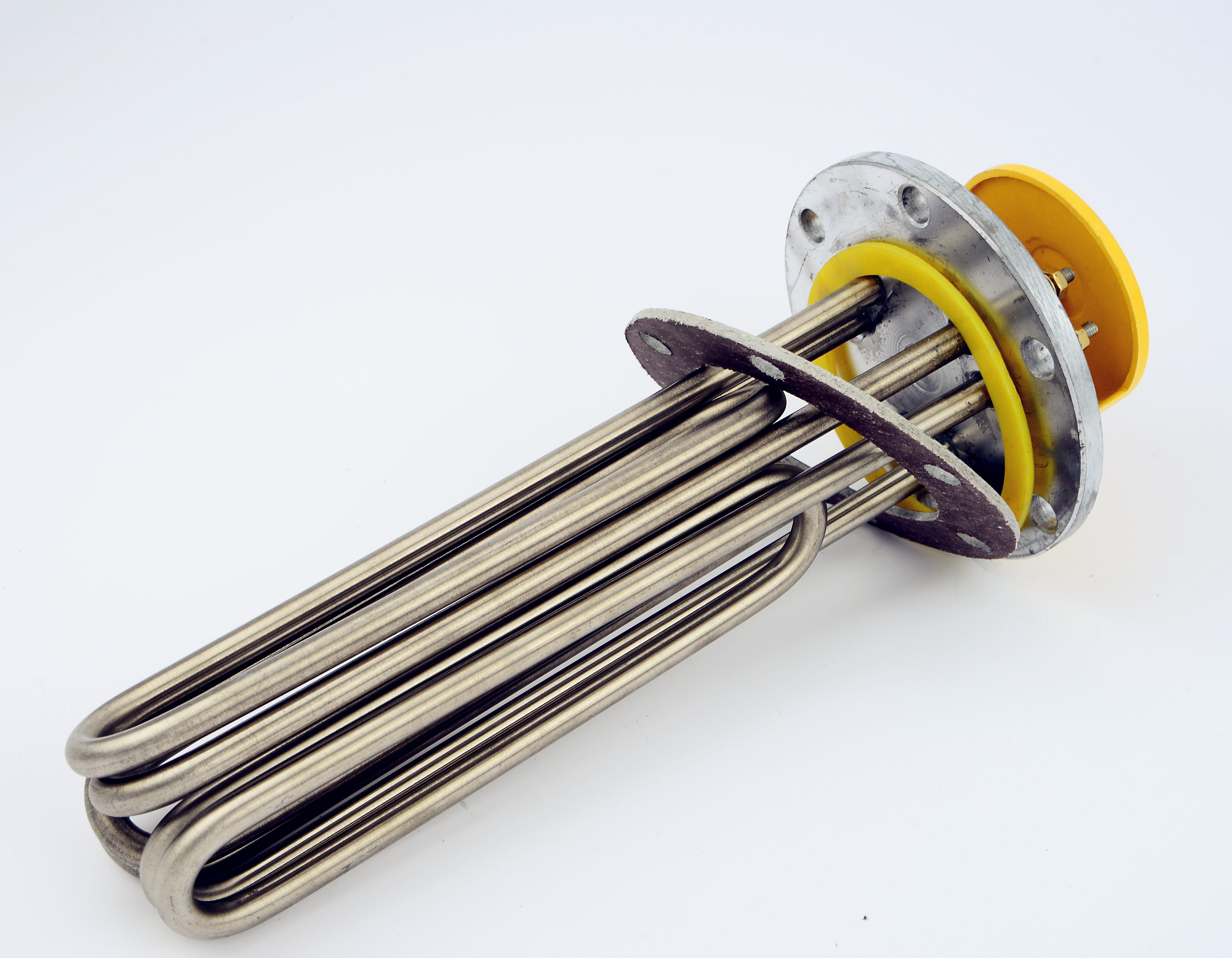 蒸烫机加热管蒸汽电锅锅炉电热管法兰220v380v电热管