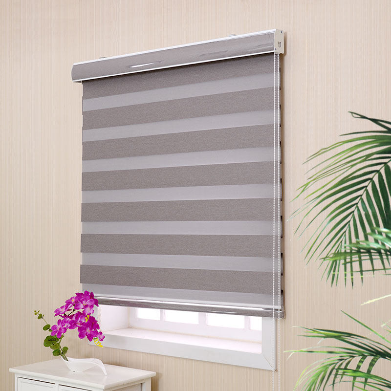 百叶窗帘卫生间防水拉帘升降遮光防晒阳台隔热免打孔安装家用卷帘