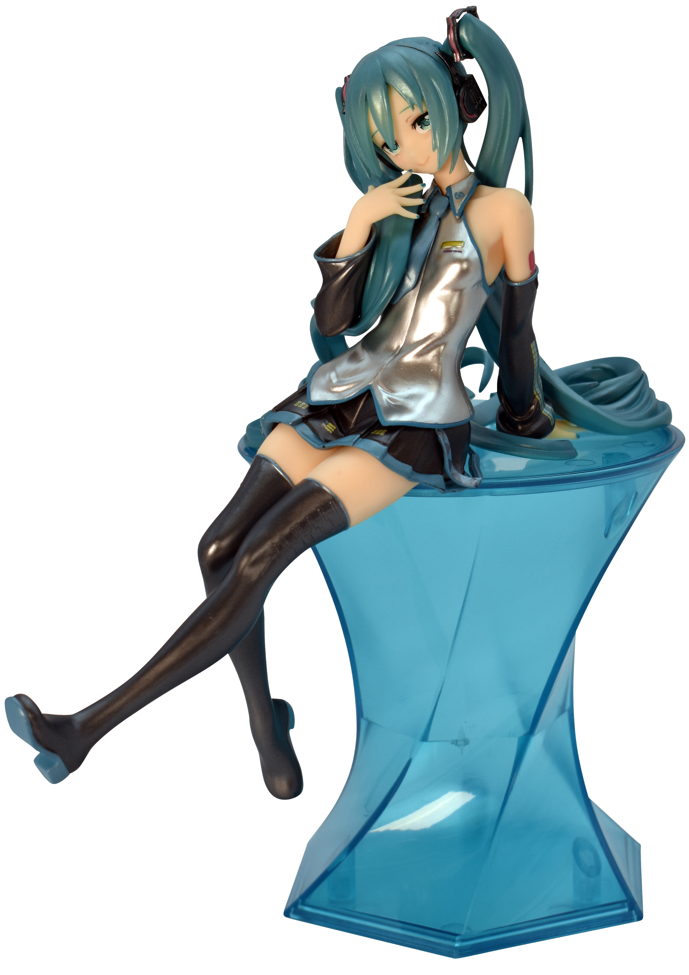 手办童萌furyu景品初音未来mikuv4泡面珍珠色现货手办