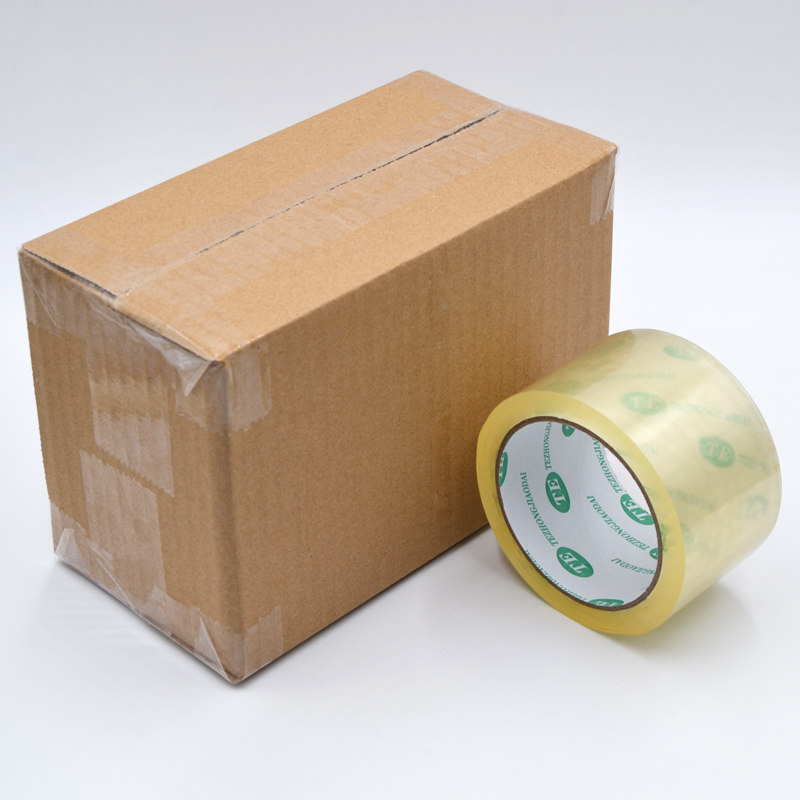 透明bopp胶带仓库打包不易纸箱封口包装胶粘胶带