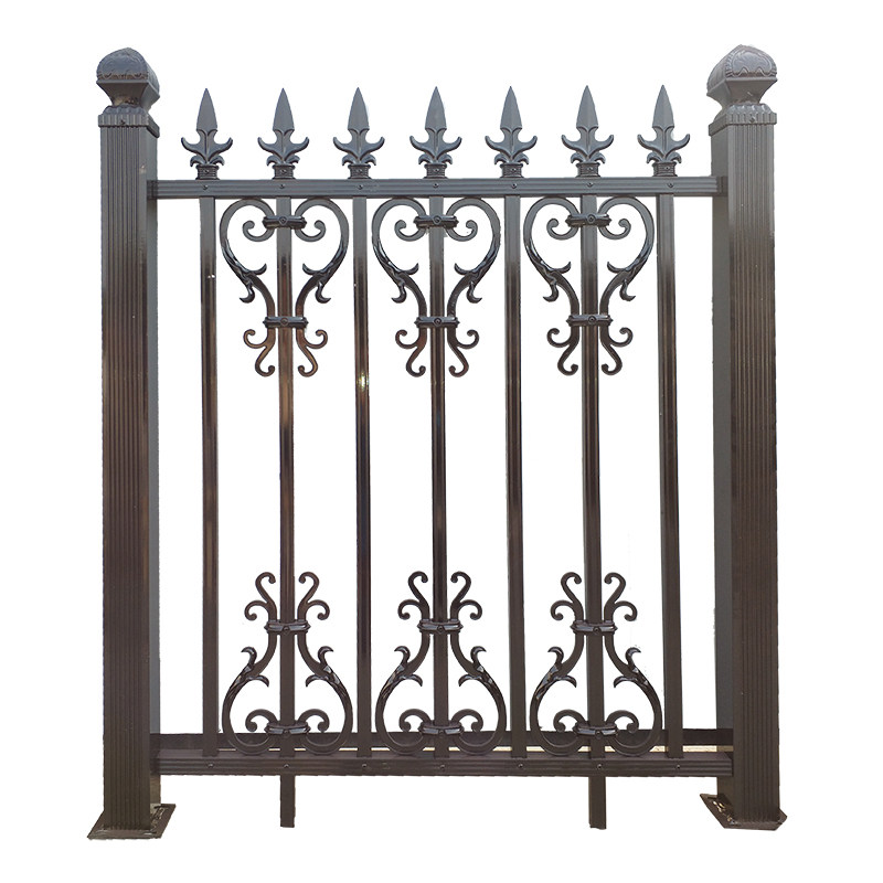 铝艺护栏别墅院子围墙欧式高档阳台栏杆家用院墙栅栏铝合金围栏