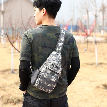 ຖົງບ່າດຽວ crossbody bag camouflage casual men's chest bag multifunctional trendy brand crossbody bag small bag trendy messenger bag men's bag