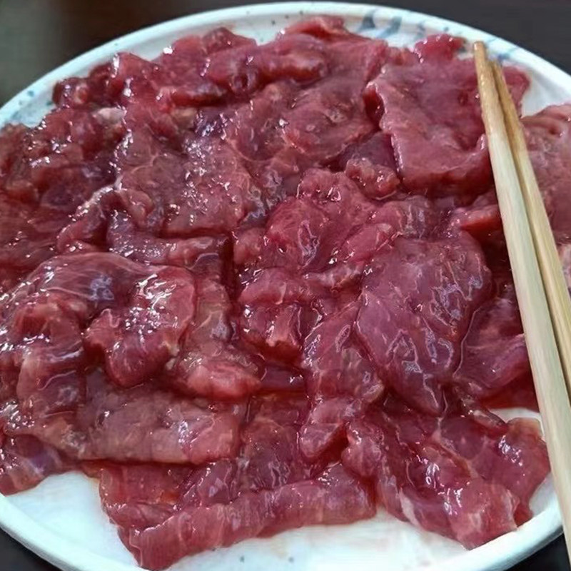 尚品品好原味牛肉肉片商用20斤新鲜冷冻调理牛肉卷