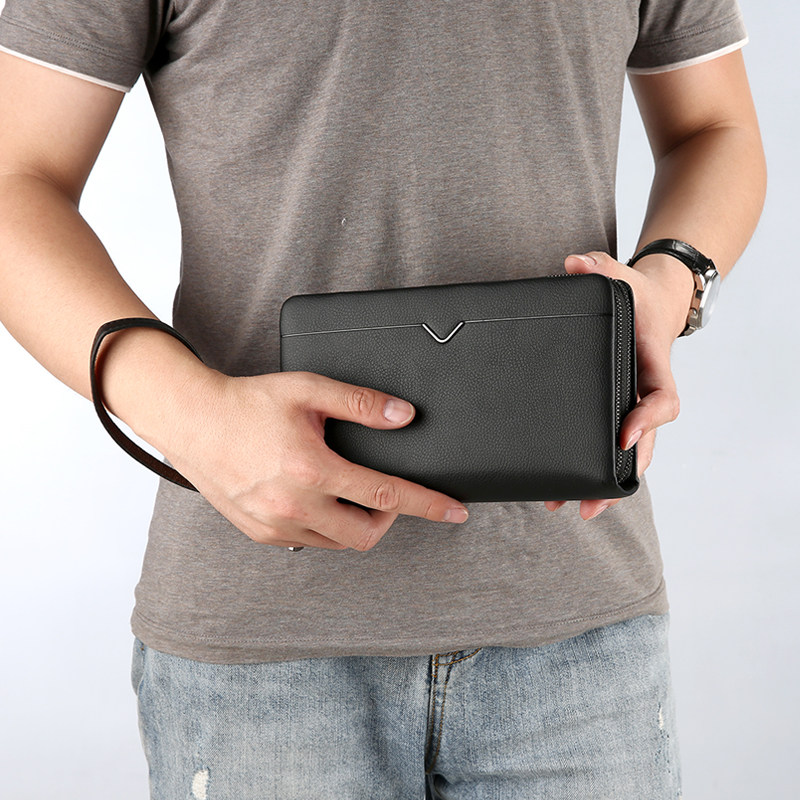 男人包包2018新款男士夹包小手抓包夏季手拿男士包袋