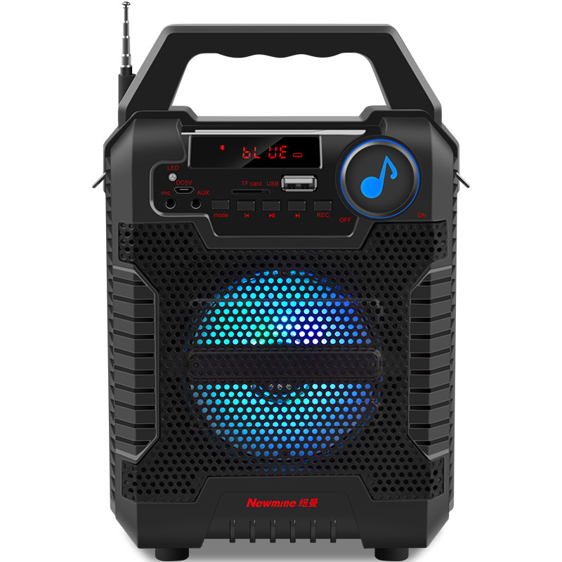 纽曼k88升级版便携手提蓝牙音箱迷你广场舞音响收款k97扩音器k55