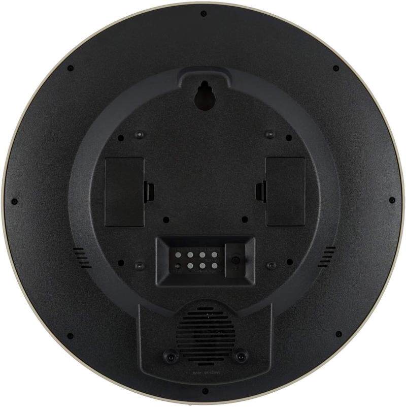 量贩时计casio卡西欧36cm电波时报报时挂钟ic2100j9jf挂钟