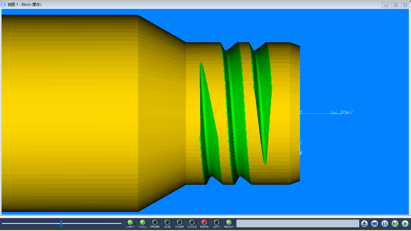 螺纹mastercam2017等距异型通用用后处理增强型分段原地其他机械设备