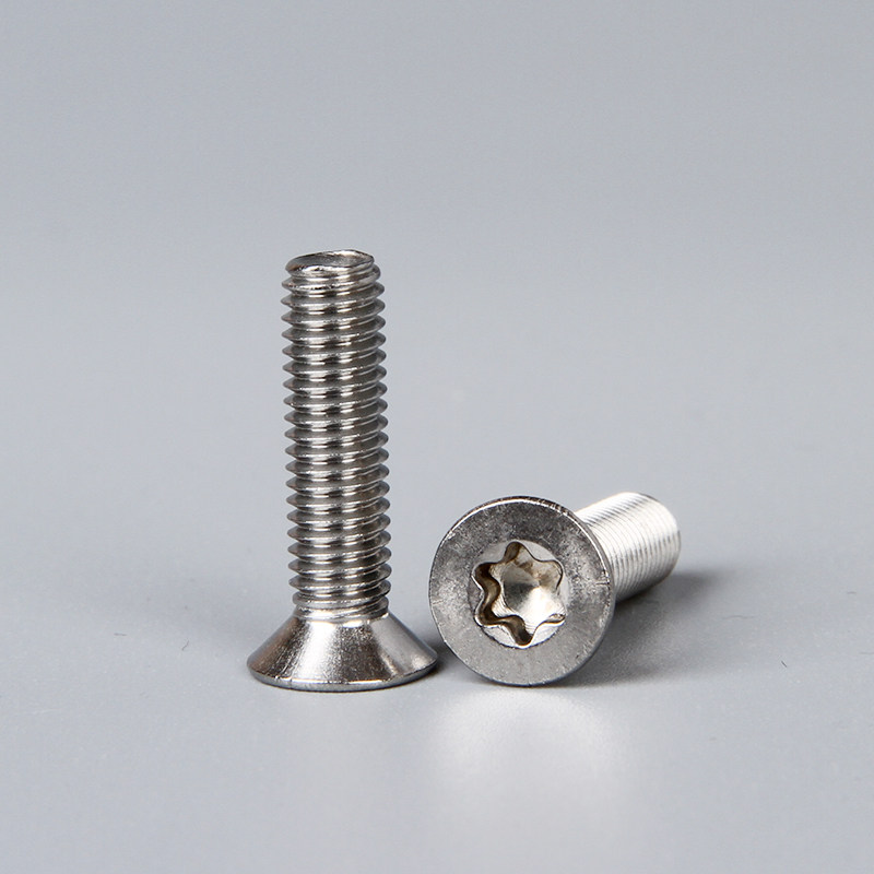 全国包邮304不锈钢梅花槽沉头机螺钉平头螺丝m6*810/12/16/20/25