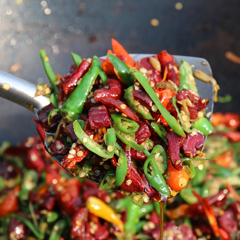 萝卜干炒辣椒邳州特产农家自制香辣爽口腌制腌制