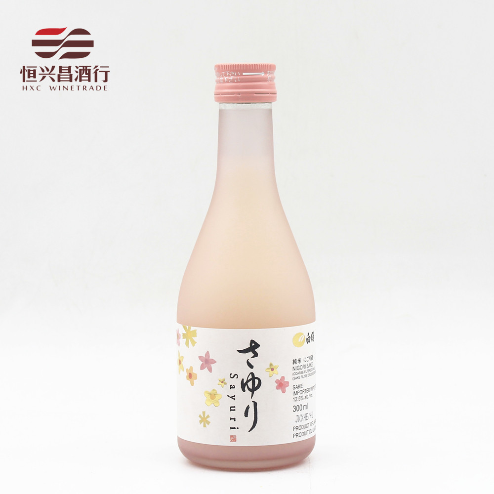 浊酒白鹤小百合清酒330ml原装进口日本纯米酿造米酒清酒