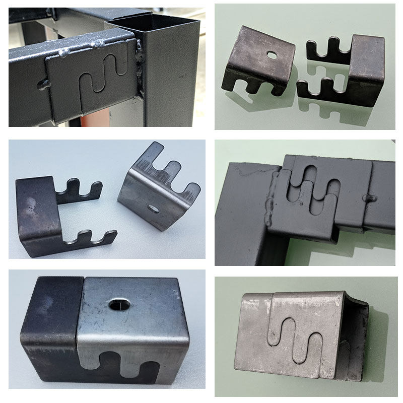 扣件连接家具钢架架子母扣卡扣紧固件方管配件组合件和连接副