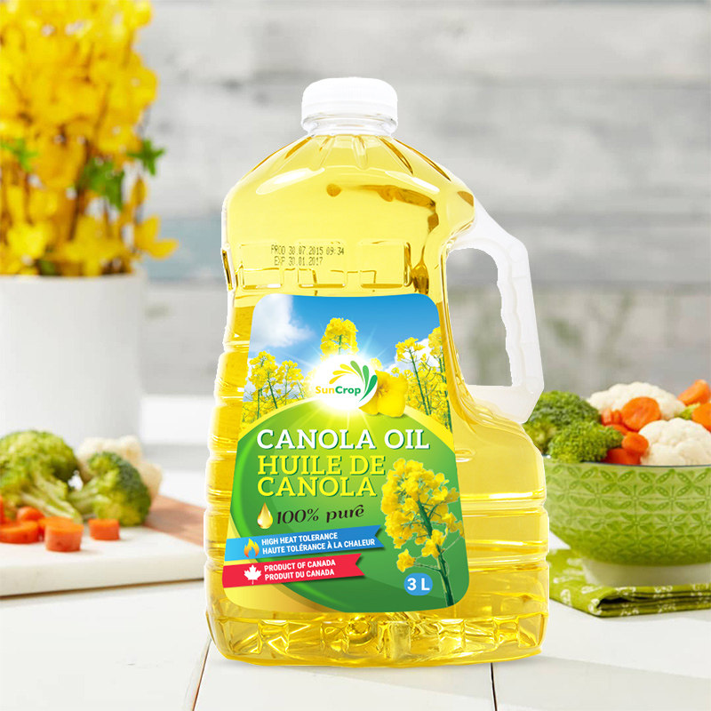加拿大非转基因芥花籽油家用3l