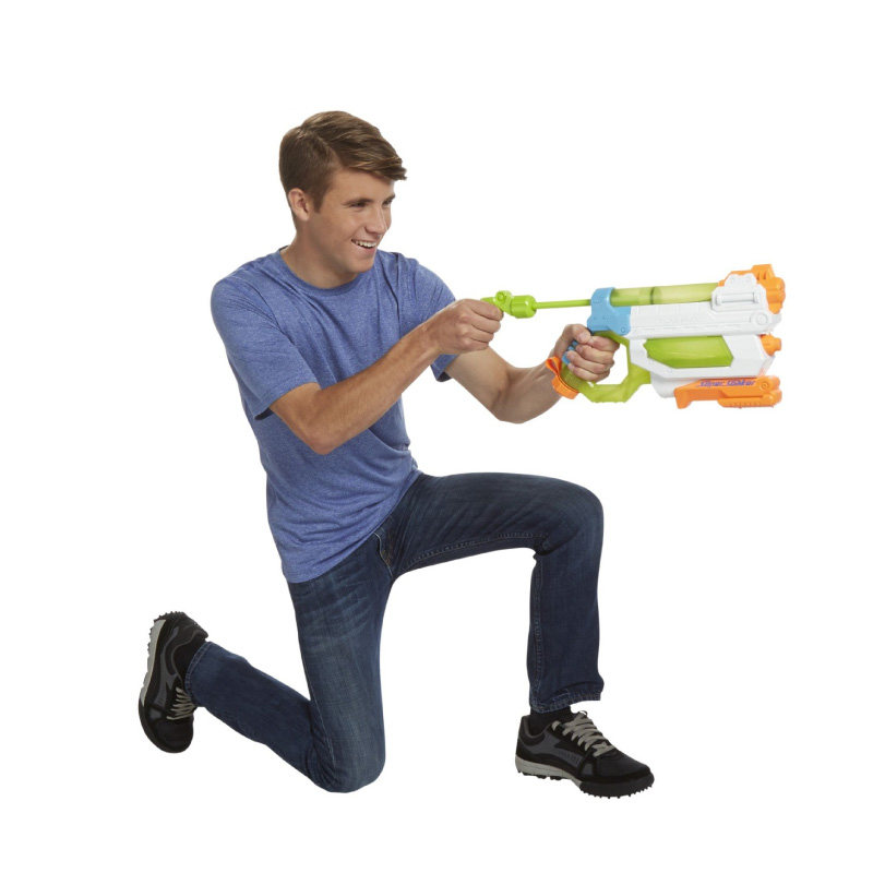 水枪nerf热火抽拉高压成人儿童沙滩戏水玩具水枪