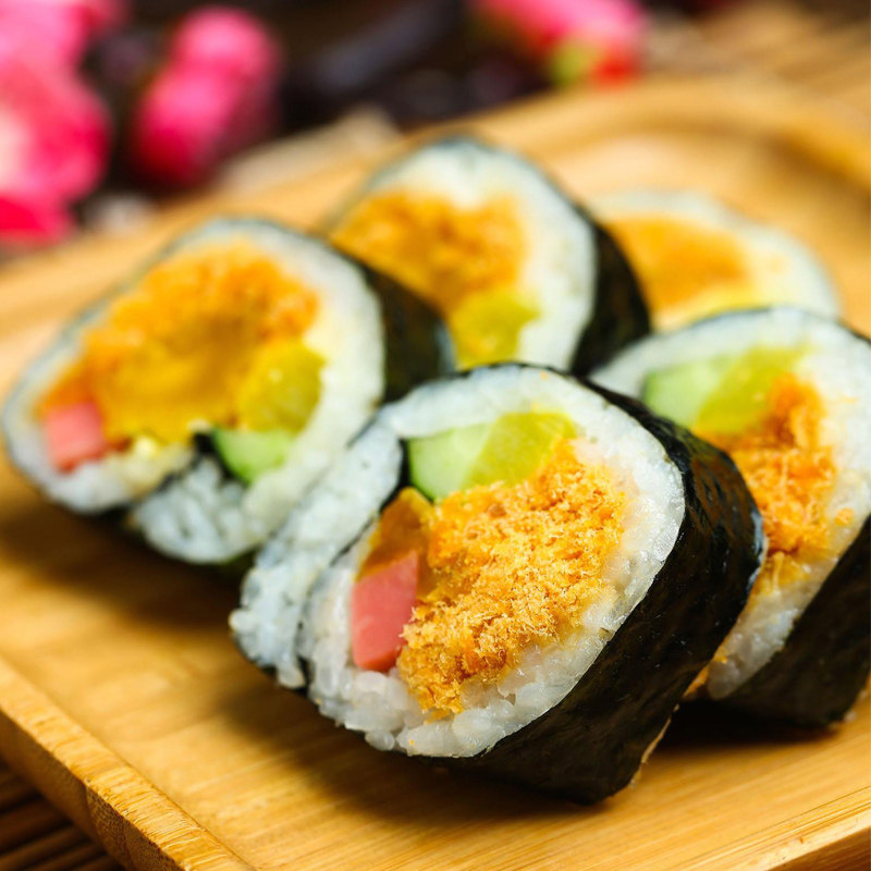 朱司令专用拔丝原味金丝大包大袋商用手抓寿司猪肉类