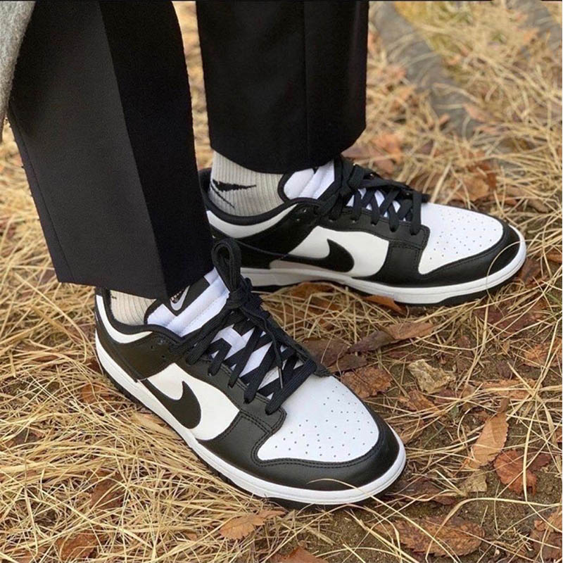 nike耐克dunklowgs黑白黑白熊熊猫灰红低帮运动休闲鞋