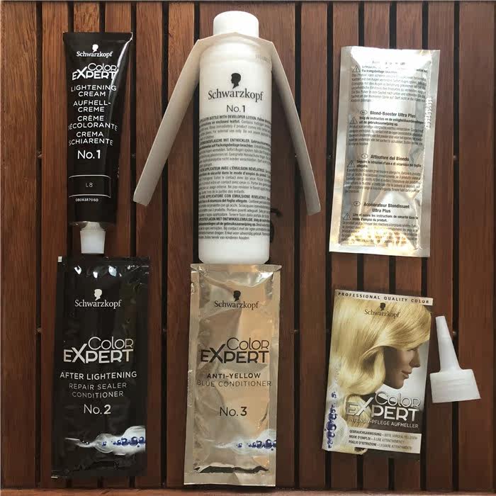 施华蔻schwarzkopf漂发剂 防断发加入结构还原剂