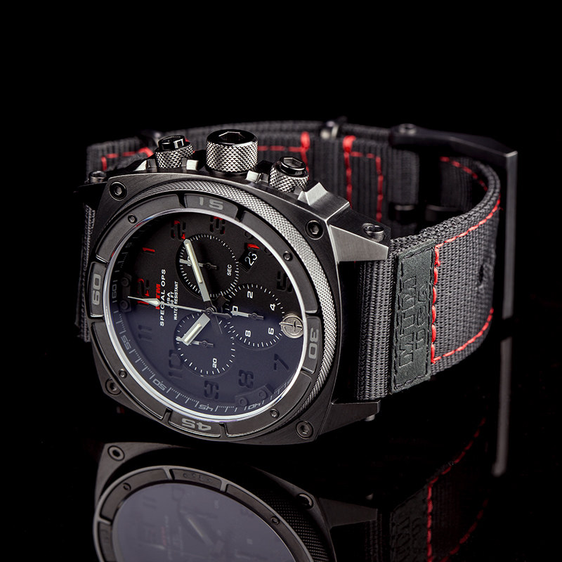 mtm捕食者抗刮蓝宝石镜防眩光uv镀膜男士战术军迷手表