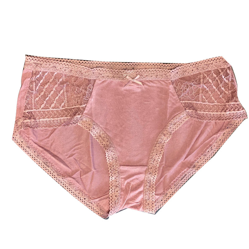 真丝中腰内裤女100桑蚕丝超薄包臀大码无痕三角女士短裤秋冬新款