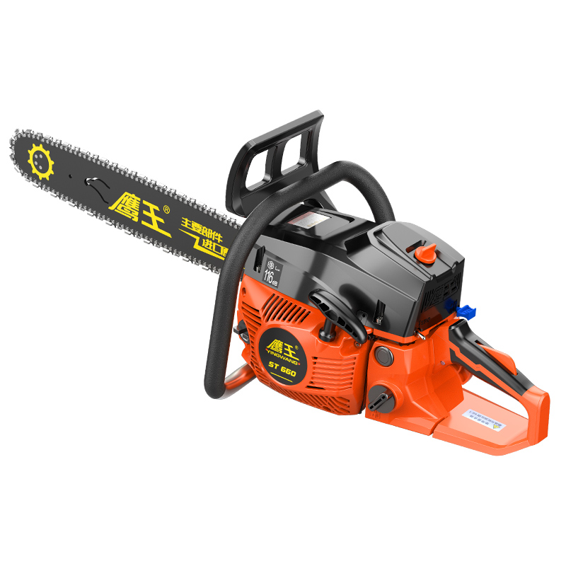 鹰王st660 油锯伐木锯家用大功率汽油锯便携式多功能链锯砍树神器
