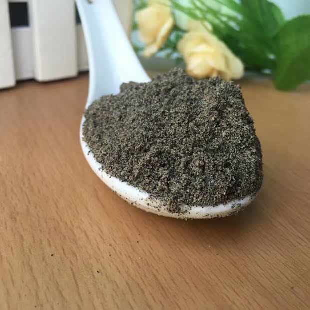 黑芝麻核桃黑豆黑米粉冲泡型包邮罐装 500g 芝麻糊现磨三黑粉