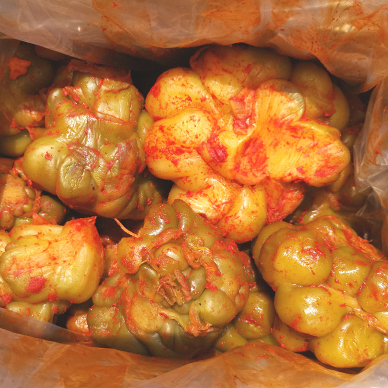 榨菜全形正宗涪陵9斤整箱散装五香优质圆形腌制