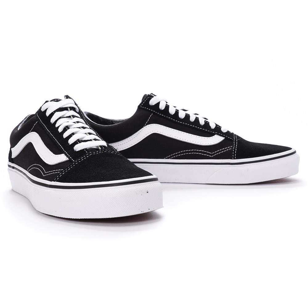 vansoldskool经典低帮os黑白男子帆布布鞋板鞋
