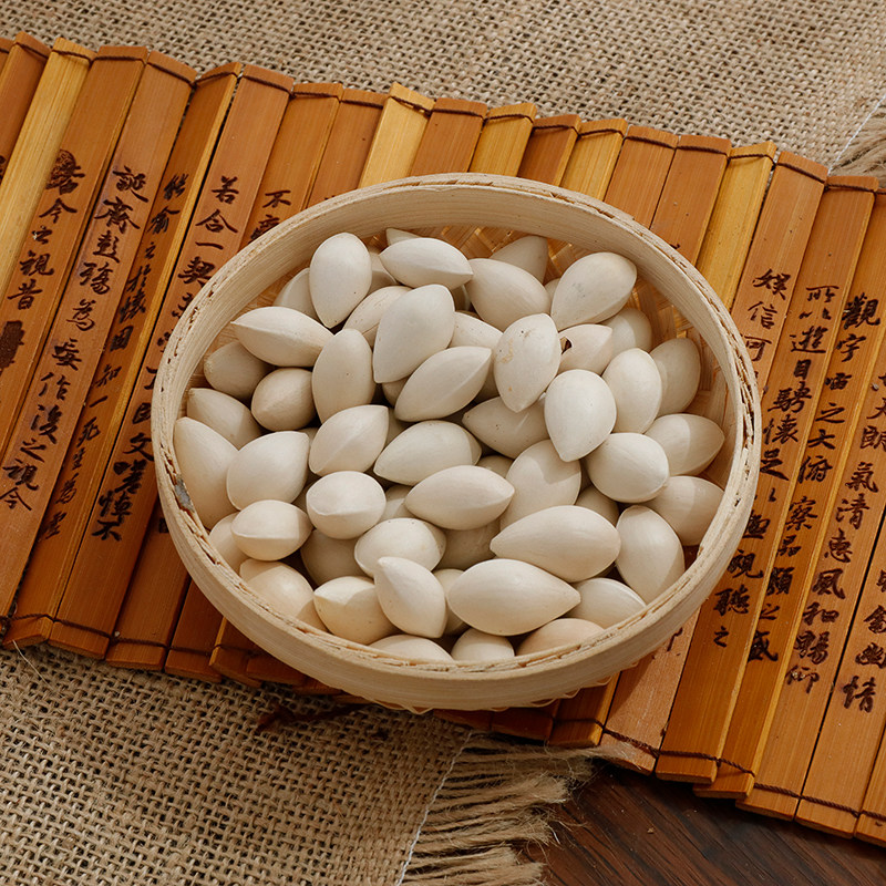 白果中药材500克果仁白果仁新鲜生的干果新白果银杏白果