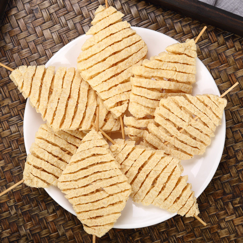 豆腐串干串兰花干豆豆制品关东麻辣烫食材整箱鸡汁豆腐干