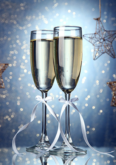 香槟香槟酒酒杯庆功庆祝酒店酒庄西餐厅商务宴会现代装饰画