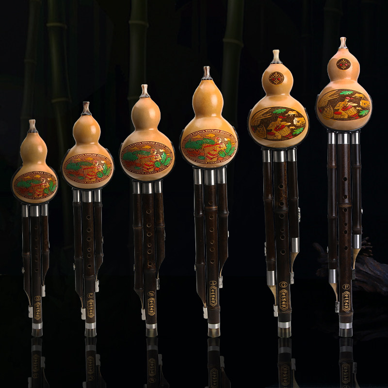 葫芦三音调降小学生初学者乐器fg演奏型专业七孔葫芦丝