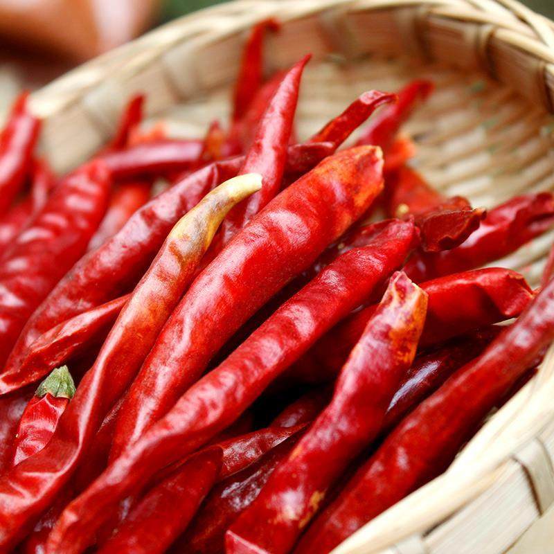 辣椒云南高原小米辣干特香丘北农家晒干火锅辣椒