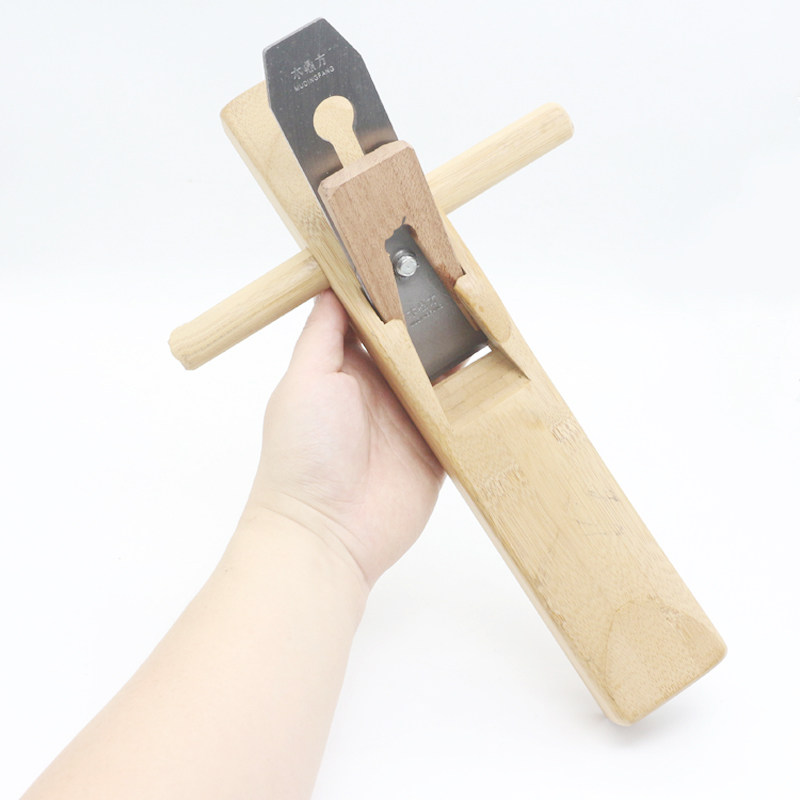 包邮欧仕木匠木工刨刀木工工具竹刨木刨刀手推刨子手工刨子350mm