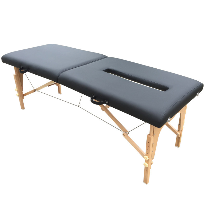 进口榉木美式整脊正骨理疗脊椎梳理折叠结实按摩床