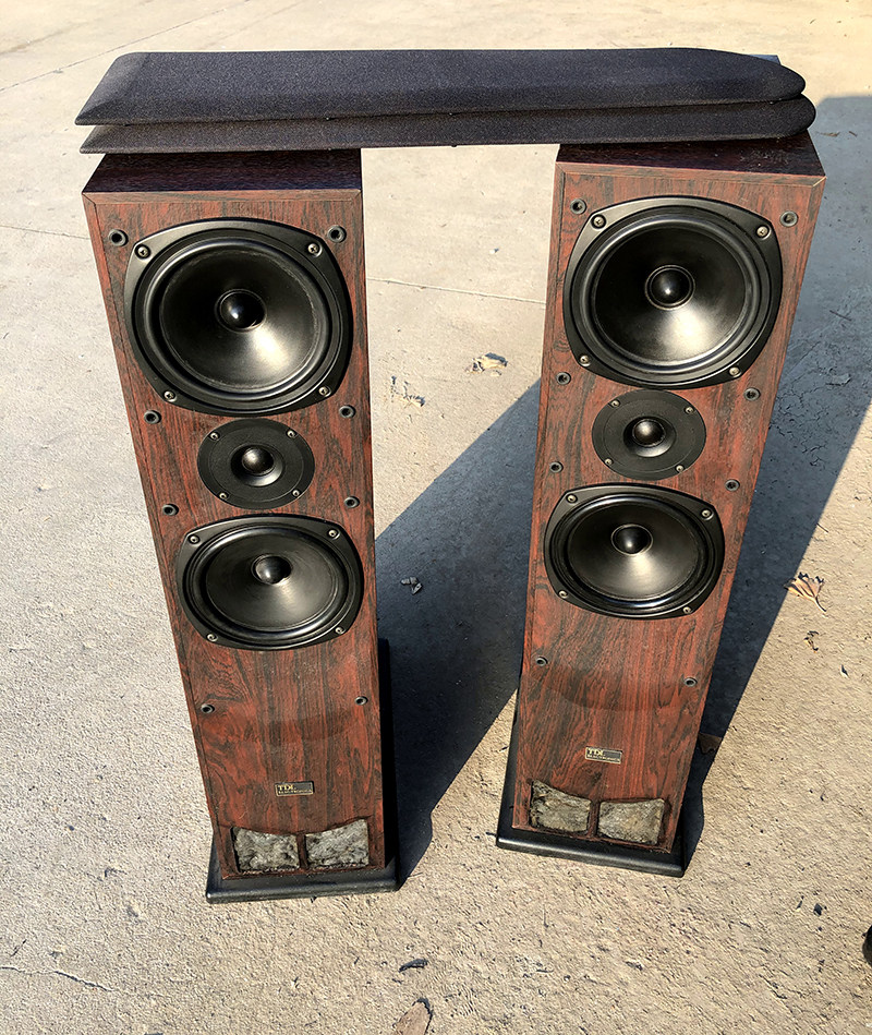 音箱英国原装二手tdlrtl36.5寸发烧级落地hifihifi音箱