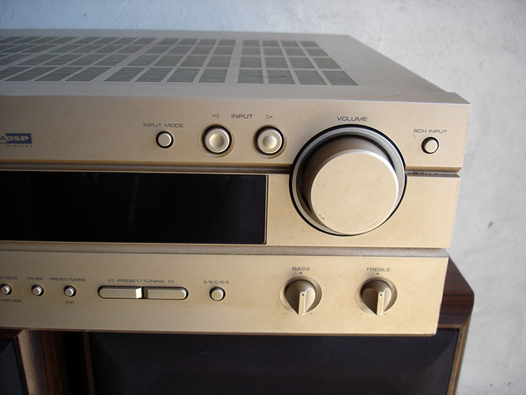 功放原装雅马哈htr5540二手家庭dts解码同轴光纤功放