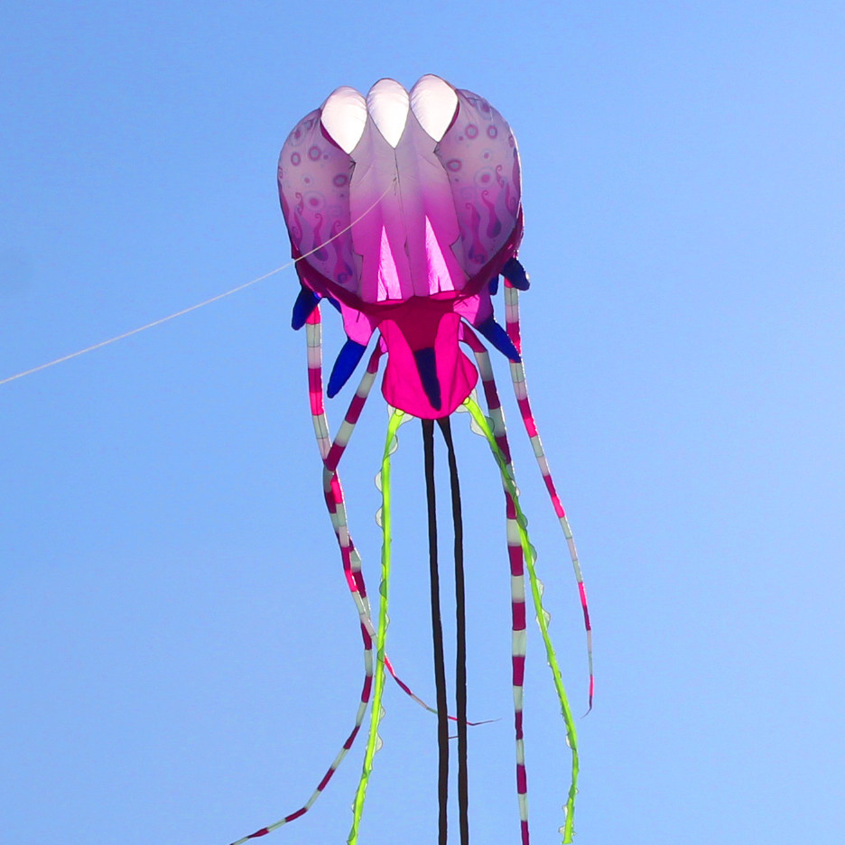 2016款原创软体风筝彩绘水母魔域之花霸王自产自销风筝