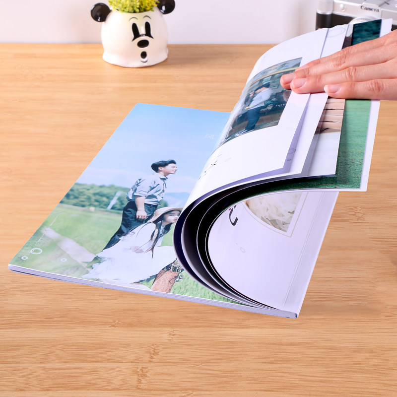 宝宝相册影集制作照片定制diy手工情侣杂志相册