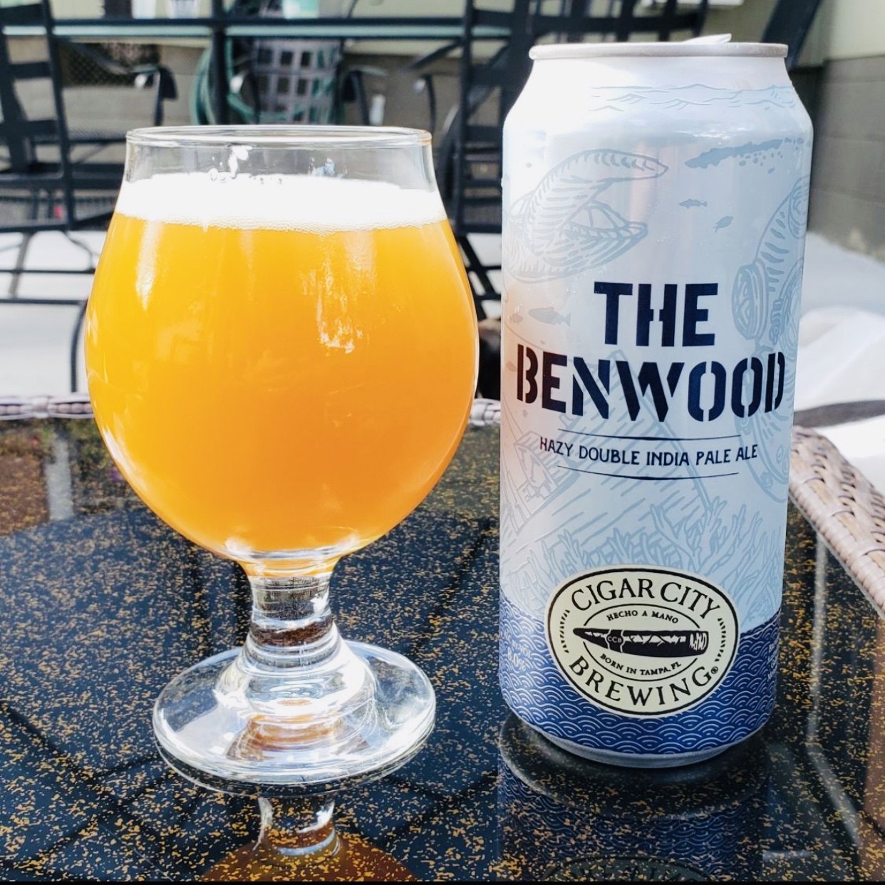 雪茄城本伍德双倍浑浊ipa啤酒473ml6听cigar啤酒