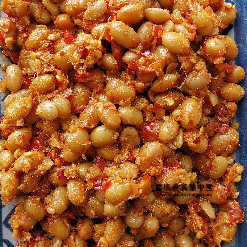 包邮2袋248g重庆特产新鲜制作姜豆豉水豆豉鲜辣椒酱