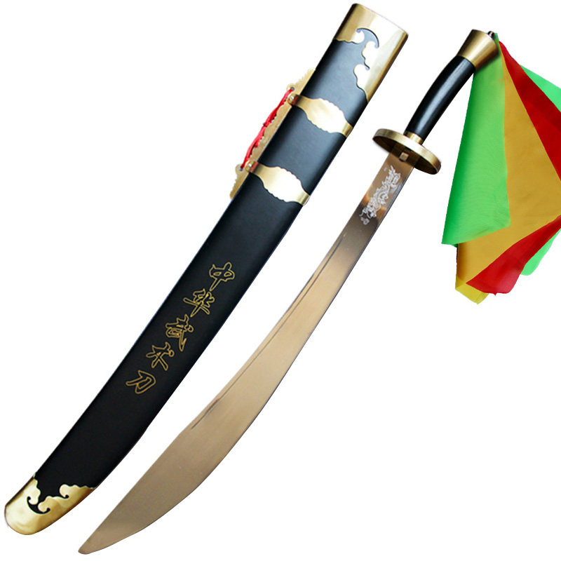 大正体育纯铜护手太极武术刀手手工单刀不锈钢更多武术装备