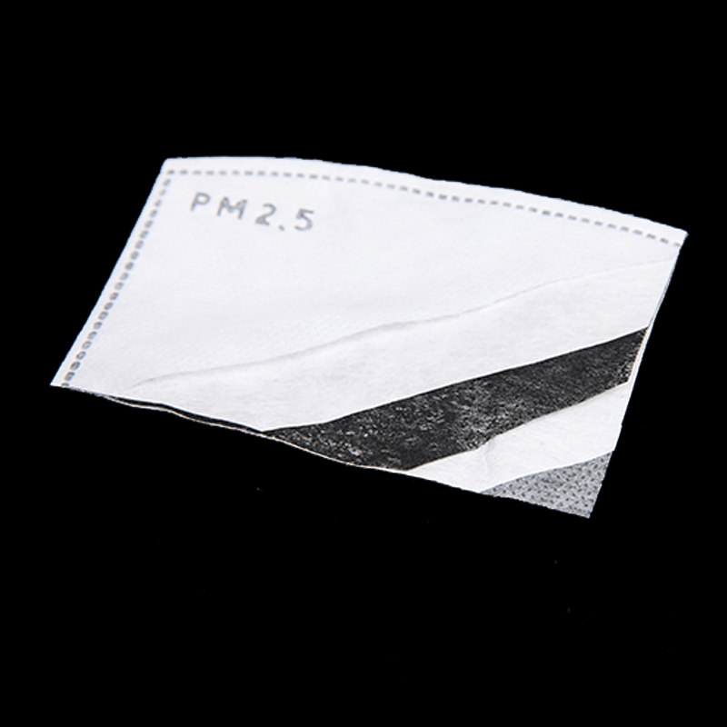 防护口罩配件口罩内过滤片pm2.5防尘活性炭防雾霾一次性垫片滤芯
