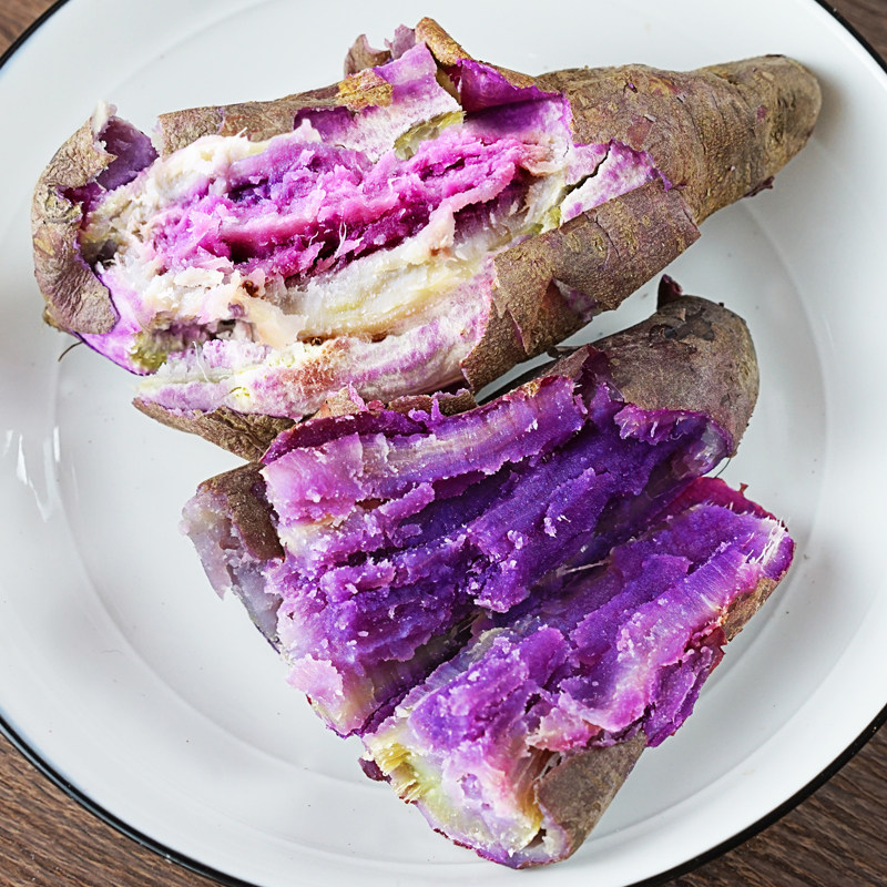 冰淇淋紫薯新鲜地瓜9斤一点红蜜薯农家自种番薯番薯