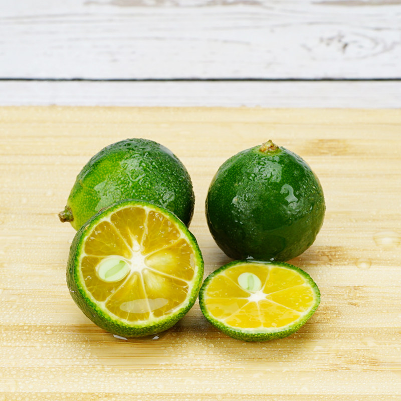 纯香果海南青柠檬新鲜皮薄一级水果小青桔组合装当季小果整箱包邮