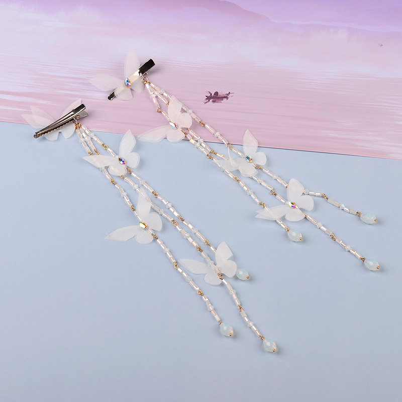 2020新款古装汉服头饰流苏苏仙美边古风唯美发饰