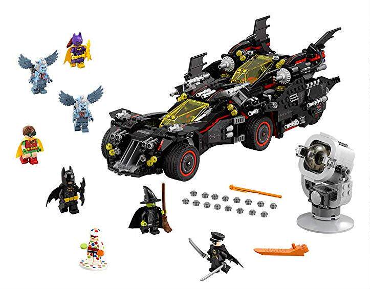 lego乐高70917超级英雄蝙蝠侠终极蝙蝠战车摩托车建构